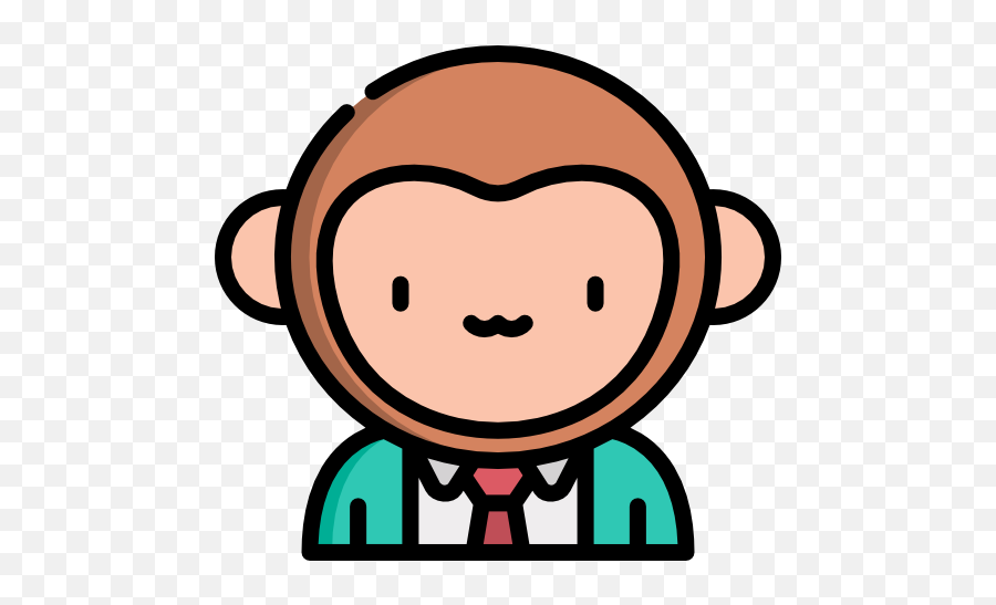 Monkey - Free Smileys Icons Happy Png,Monkey King Icon
