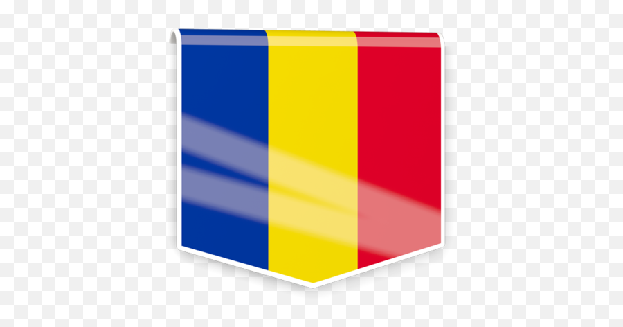 Square Flag Label Illustration Of Romania Png Icon