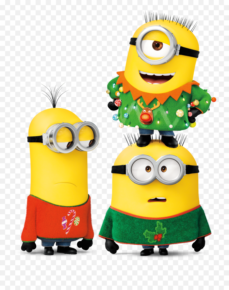 Download Dm3 Holiday Stacked - Minions Minions Png Image Minion Carl Despicable Me 3,Minions Transparent Background