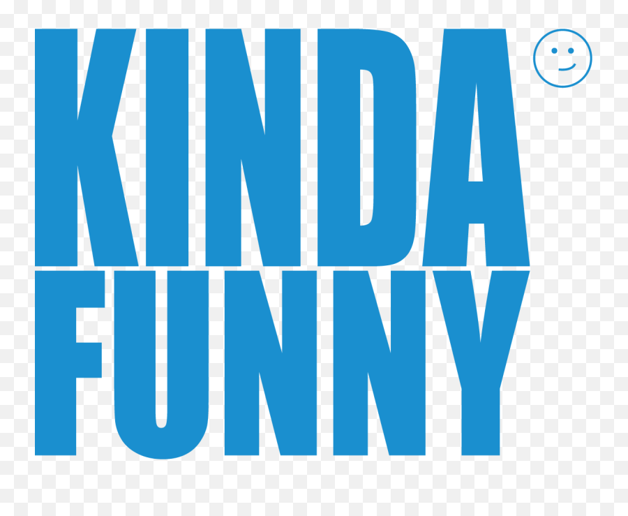 Kinda Funny Bold Text Logo 01 - Funny Png Text,Funny Png
