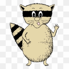 Raccoon Animal Mammal - Free Vector Graphic On Pixabay Cartoon Raccoon Transparent Png,Raccoon Png