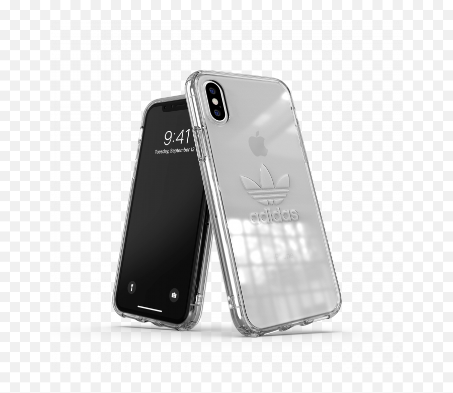 Trefoil Clear Case For Iphone Xxs - Adidas Iphone 11 Case Png,Iphone X Transparent