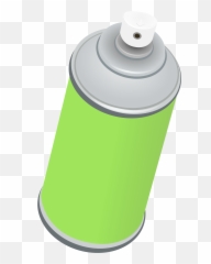 Aerosol Paint Png Image With No Can