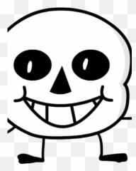 Sans Head Png - Clip Art,Sans Head Png - free transparent png images ...