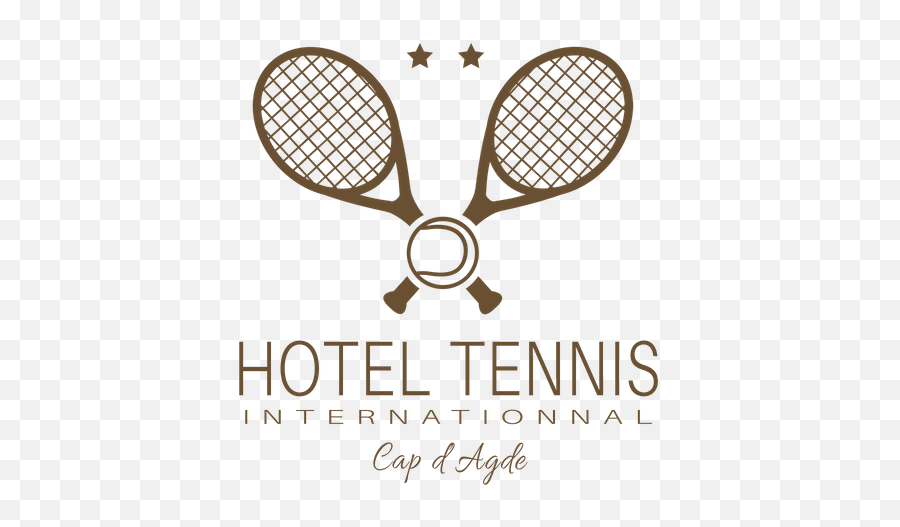 Download Hotel Cap Du0027agde Tennis - Tennis Racket Badminton Racket Icon Png,Tennis Racket Transparent