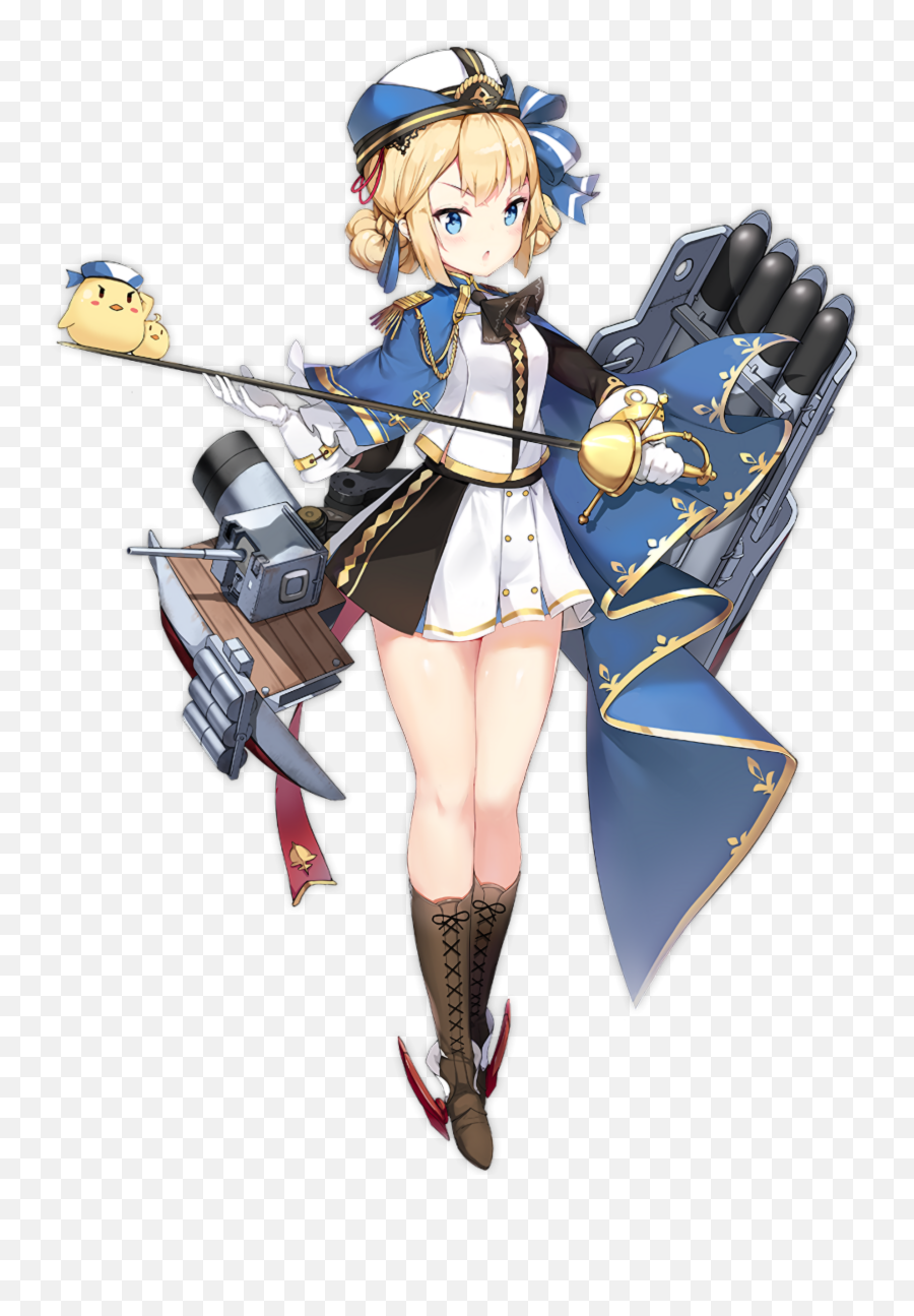 Wallpaper Azur Lane Anime Girls Transparent Background - Azur Hardy Png,Sword Transparent Background