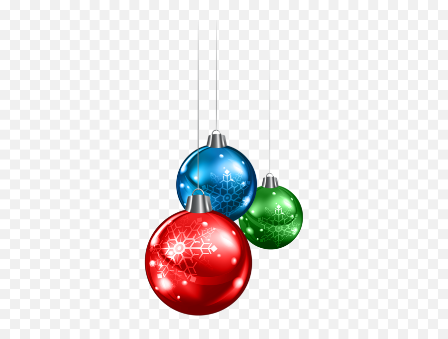 Download Light Blue Clipart Ornament - Christmas Balls Png Red Green Blue Christmas,Balls Png