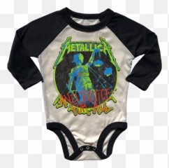 Metallica Justice Snaptee - Infant Bodysuit png