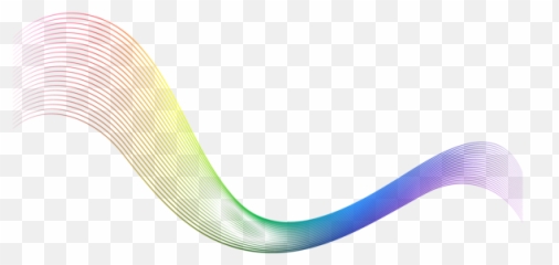 Download 0 - Png Decorative Lines Color Full Size PNG Renkli Çizgi Dalgal