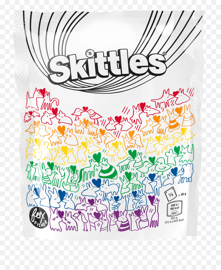 Skittles Teams Up With Lgbtq Artists For Pride 2019 - Pride Skittles 2019 Png,Skittles Logo