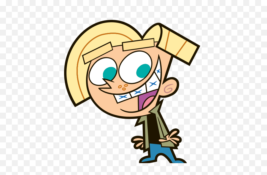 Chester From The Fairly Oddparents - Cartoon Characters With Braces Png,Fairly Odd Parents Png