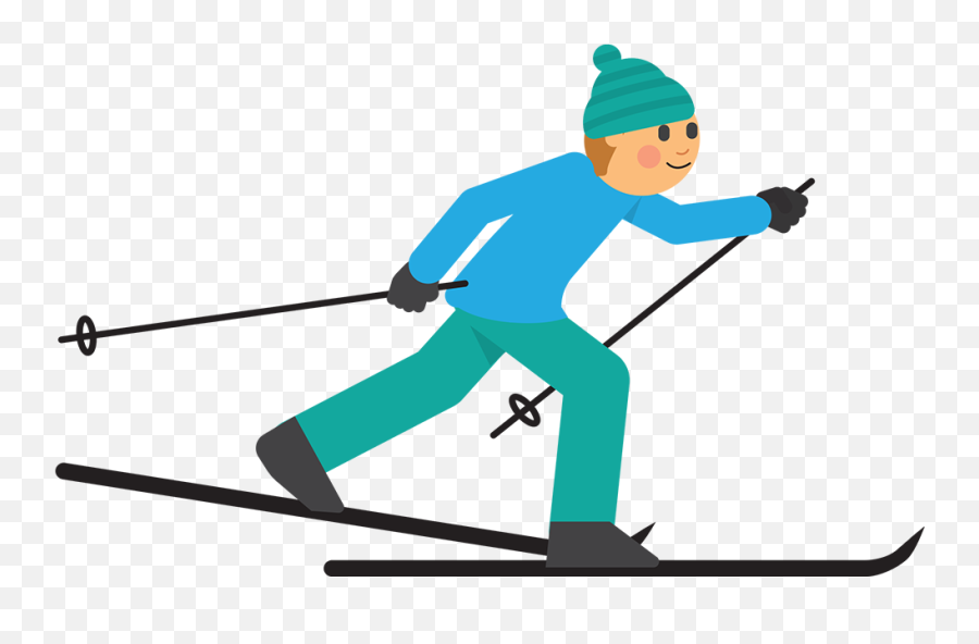 Cross Country Skis - Cross Country Skiing Skier Png,Skis Png