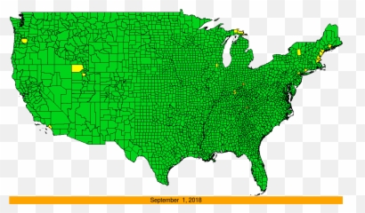 Why Do Leaves Change Color - If Only Young People Voted Map png