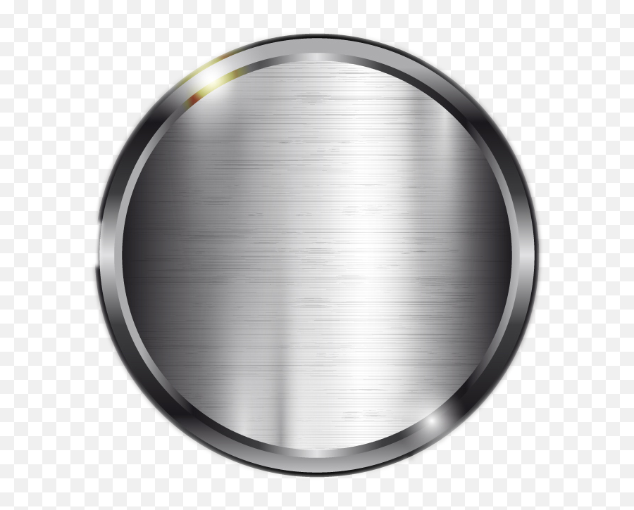 Steel Plate Transparent - Metallic Silver Circle Png,Silver Circle Png