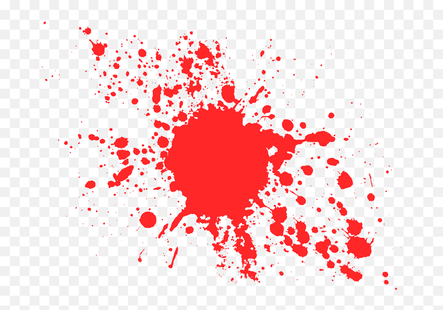 Red Paint Splatter Png - Baekhyun 759271 Vippng Blood Brush,Red Paint Splatter Png