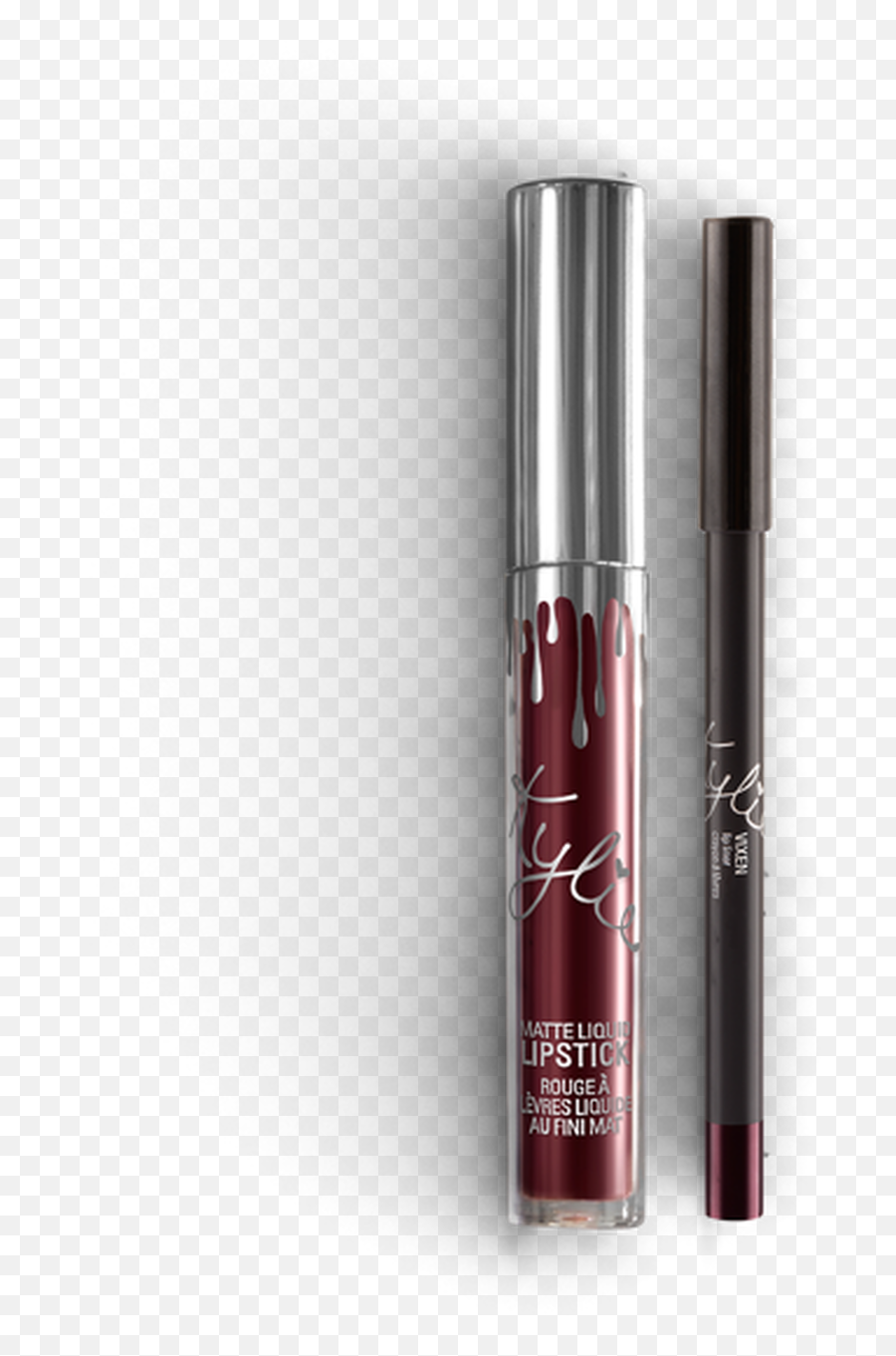 Kylie Cosmetics - Holiday Matte Lip Kit Vixen Le Eye Liner Png,Kylie Cosmetics Logo