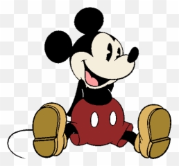 Mickey Mouse Black And White Baby Clipart - Mouse Graffiti Stencil png