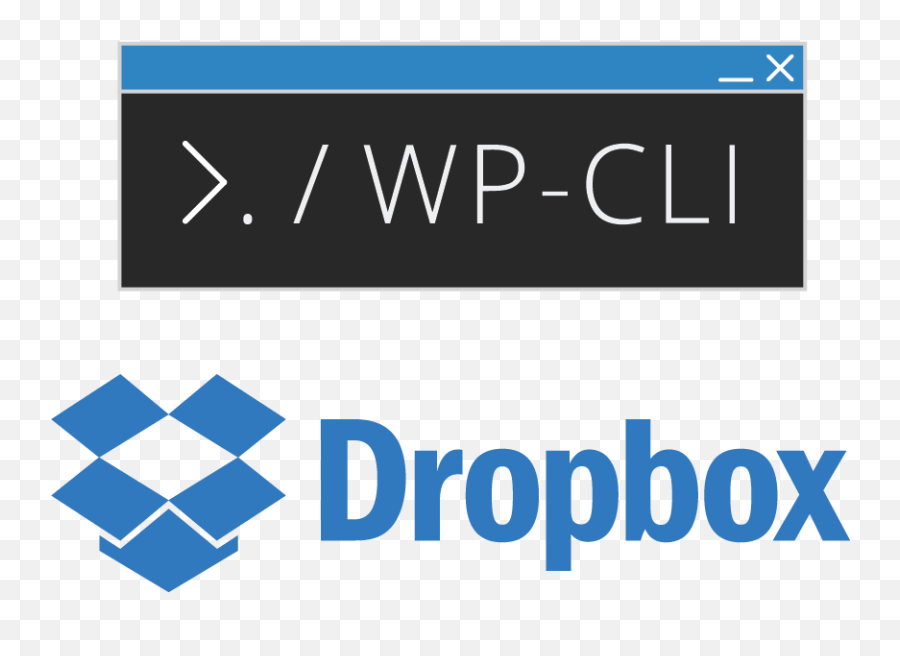 Automatically Back Up Wordpress To Dropbox With Wp - Cli Bash Graphic Design Png,Dropbox Png