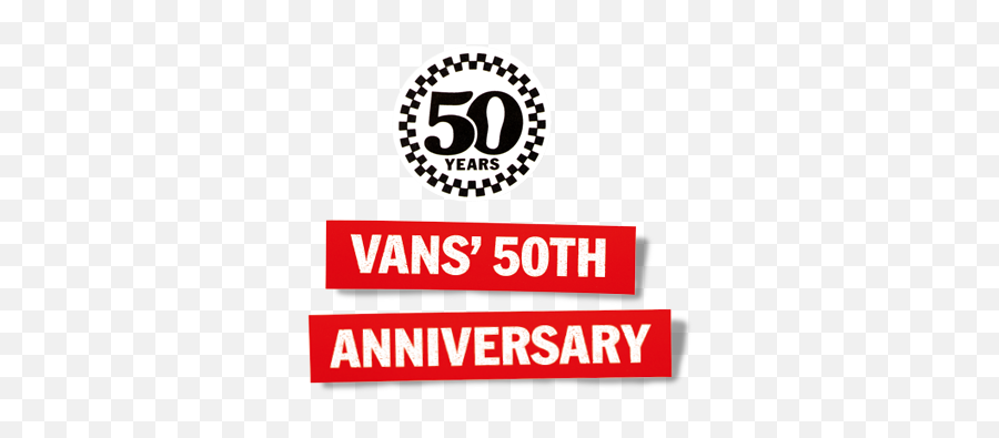 Vansu0027 50th Birthday The Wall Se1 - Vans 50th Anniversary Logo Png,50th Anniversary Logo
