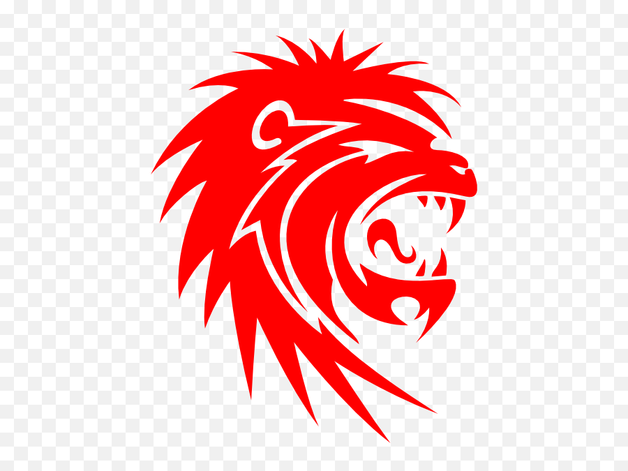 Download Red Lion Logo Png - Lion Png Logo Red,Lion Png Logo