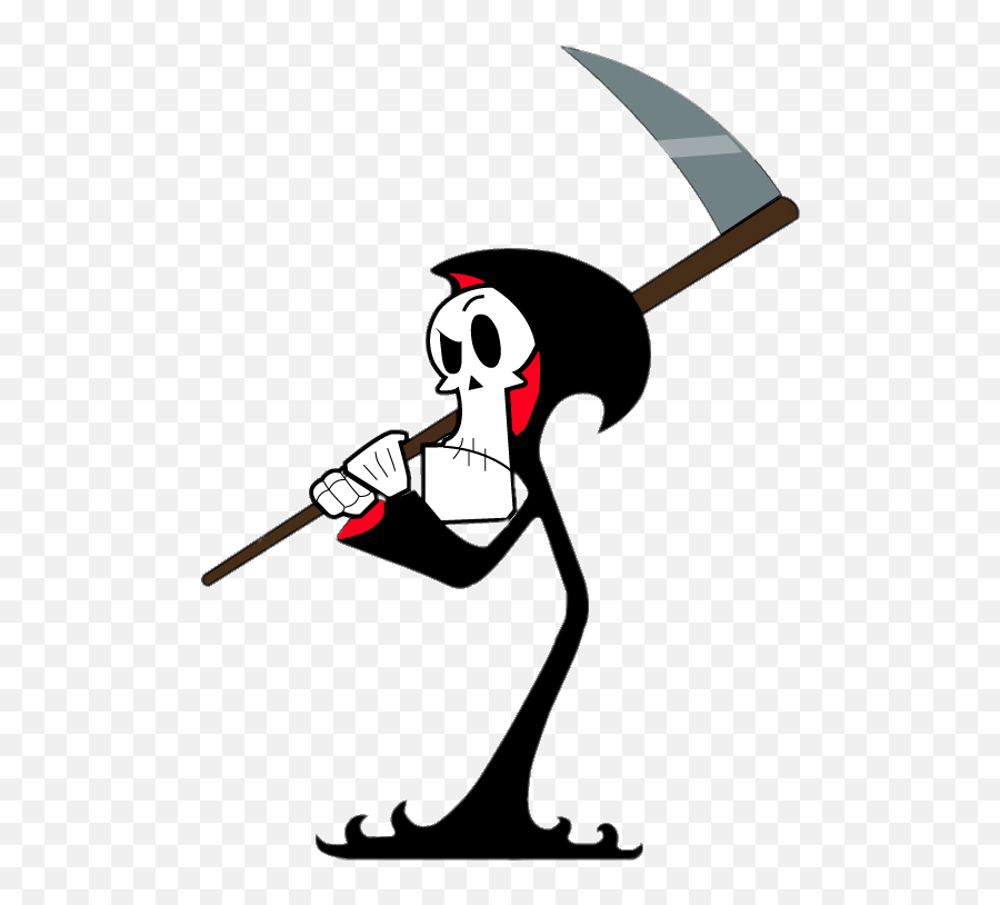 Grim Reaper Holding Scythe Png Image - Billy And Mandy Reaper,Scythe Png