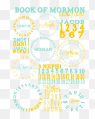 Mormon Reading Chart Young Womens - Poster Png,Book Of Mormon Png