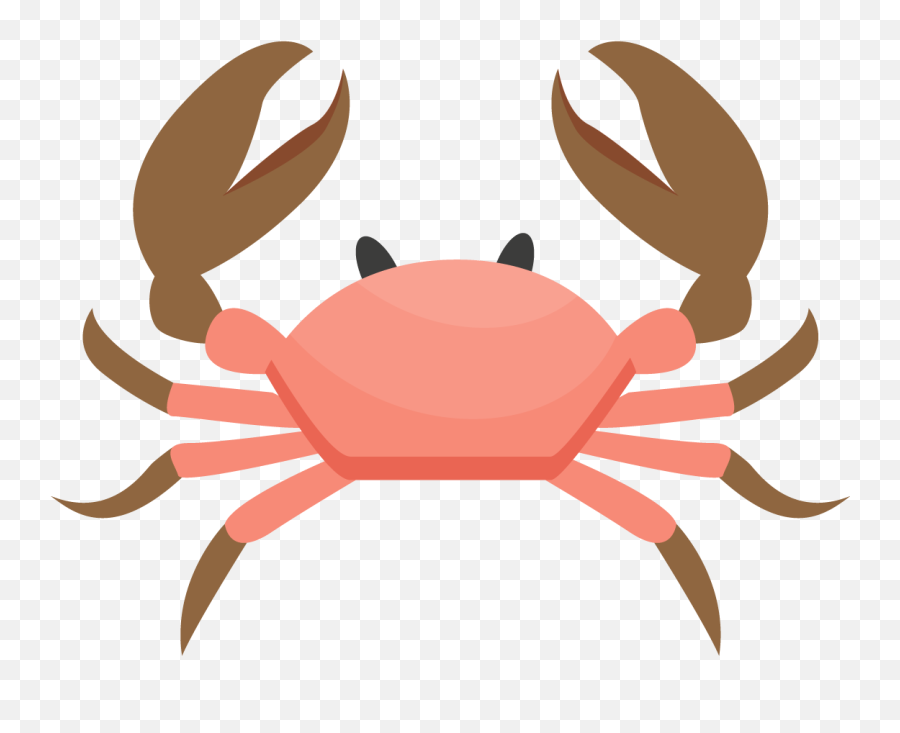 Crab Png Transparent Free Images - Top Down Crab,Crab Png