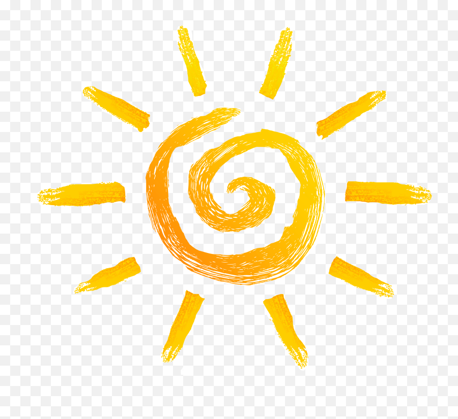 Transparent - Sun Drawing Transparent Background Png,Sun Png Transparent