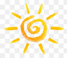 Transparent - Sun Drawing Background png