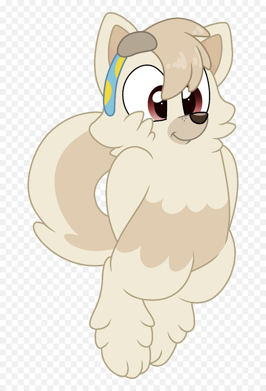 Judo From Bluey Rainbow Eevee Png Arts - Soft,Cartoon Rainbow Png