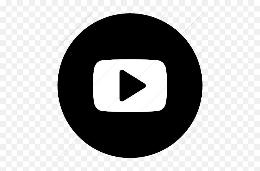 Iconsetc Flat Circle White - Icone Twitter Png,Black Youtube Logo