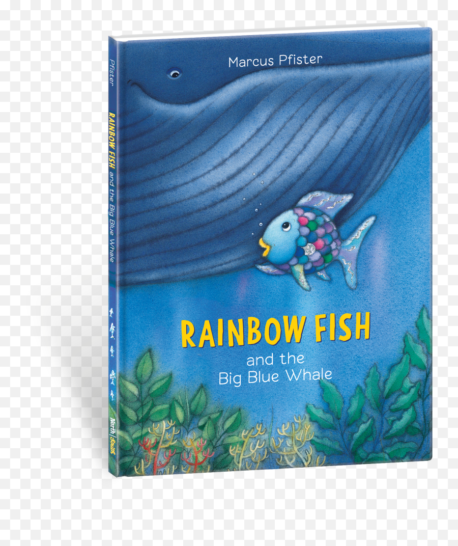 Rainbow Fish And The Big Blue Whale - Big Blue Whale Rainbow Fish Png,Blue Whale Png