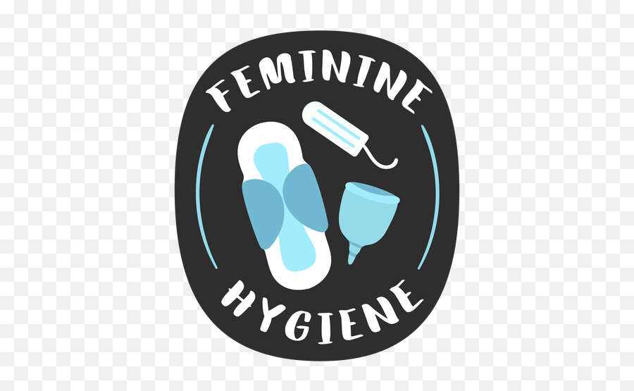 Feminine Hygiene Bathroom Label Flat - Transparent Png U0026 Svg Language,Feminine Logo