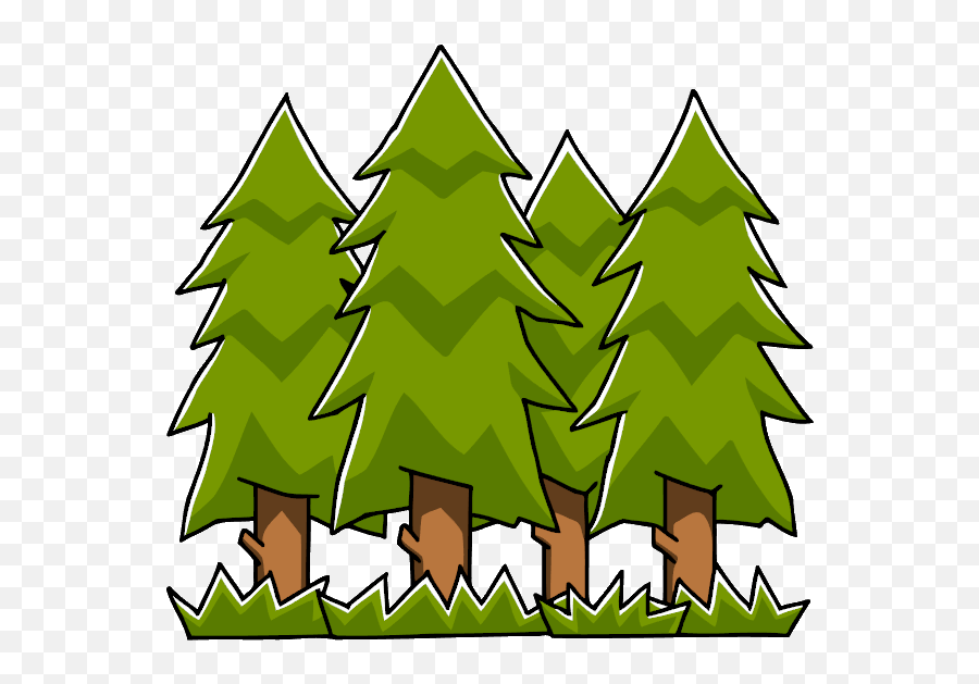 forest trees clip art