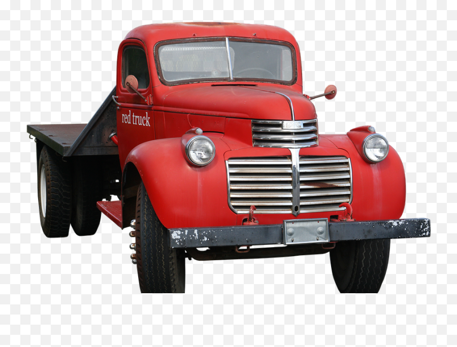 Truck Pickup Gmc - Caminhão Antigo Png,Red Truck Png