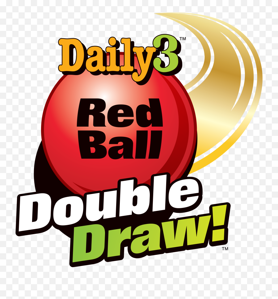 Red Ball Double Draw Gives Daily 3 Players Extra Chances To - Drawing Png,Draw Png