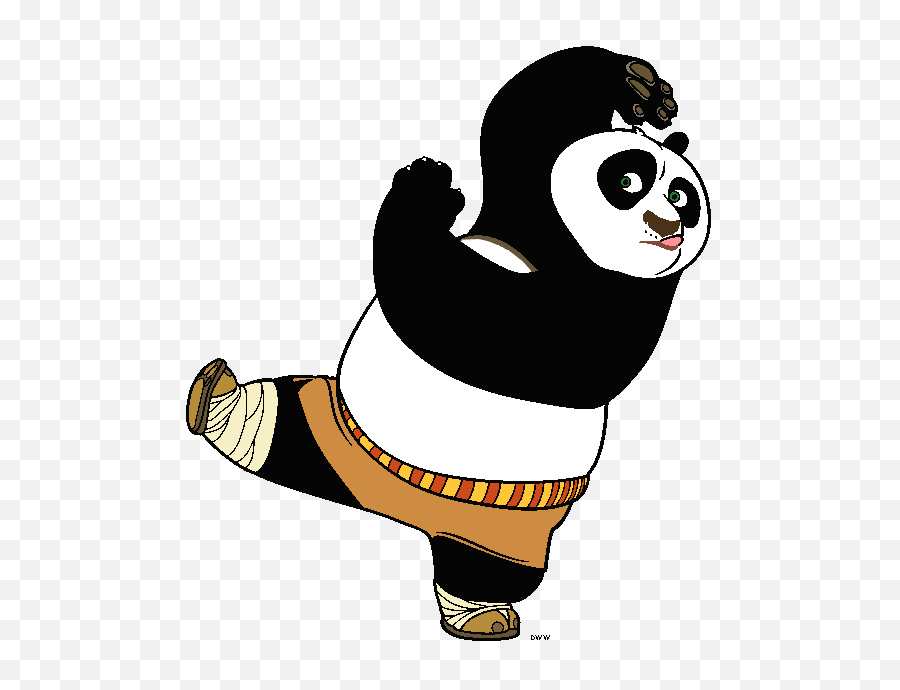 Kung Fu Panda Clip Art Images - Cartoon Kung Fu Panda Kung Fu Panda Kne Png,Kung Fu Panda Png