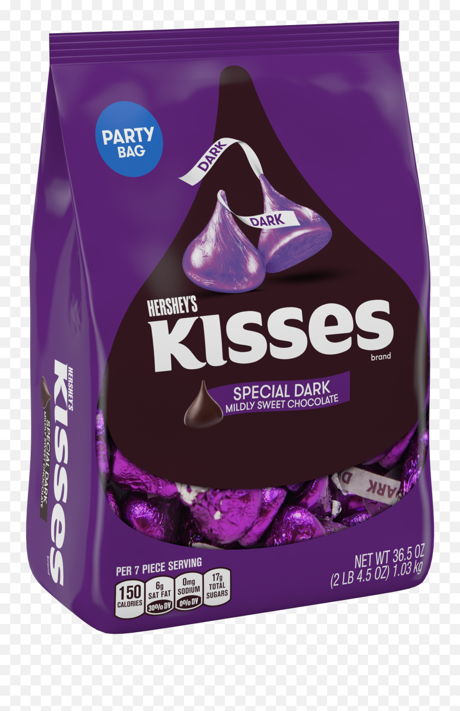 Hersheyu0027s Kisses Special Dark Mildly Sweet Chocolate Candy 384 Oz - Hersheys Kisses Dark Chocolate Png,Hershey's Kisses Logo