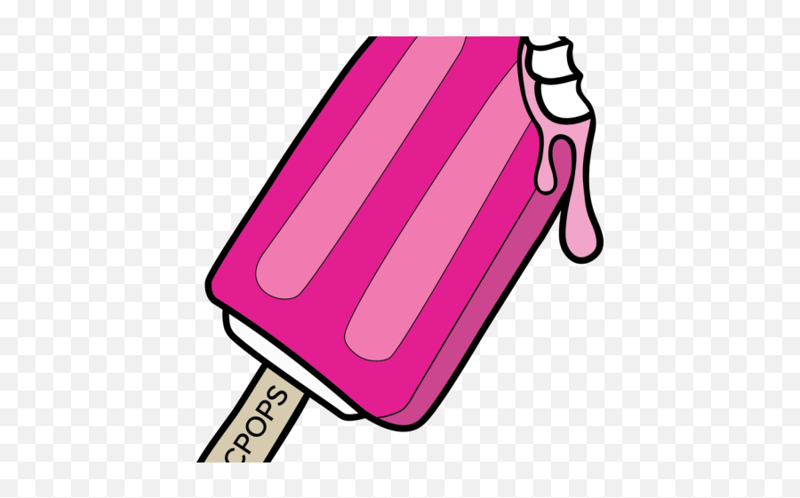 Pink Clipart Popsicle - Cartoon Ice Cream Popsicle Png,Popsicles Png