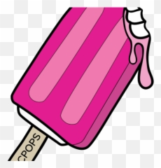 Pink Clipart Popsicle - Cartoon Ice Cream Popsicle Png,Popsicles Png