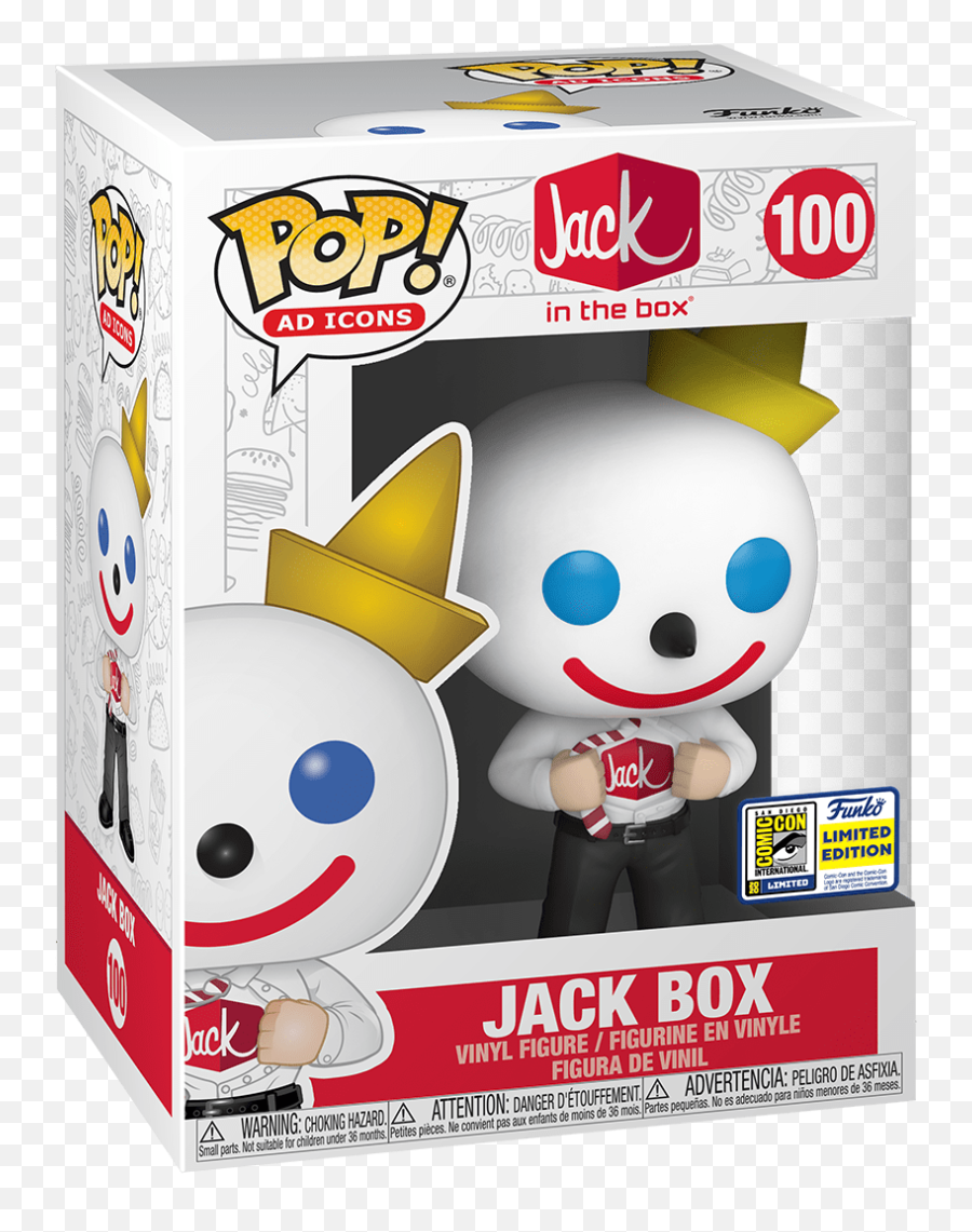 Jack Box - New Funko Pop Ad Icons Png,Jack In The Box Logo Png
