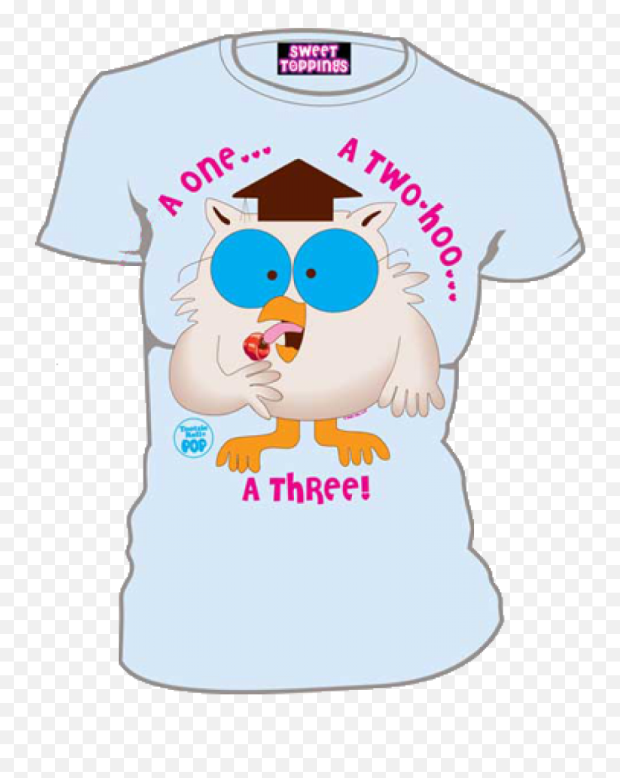 Tootsie Pops Owl Womens T - Shirt Toostie Roll Mascot Png,Tootsie Roll Png