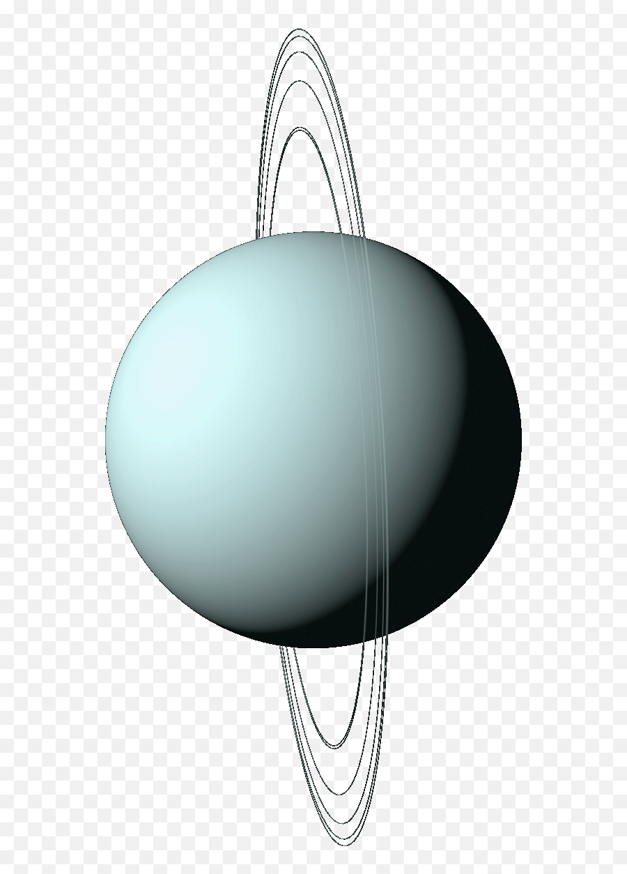 Uranus - Uranus With Rings Transparent Background Png,Uranus Transparent