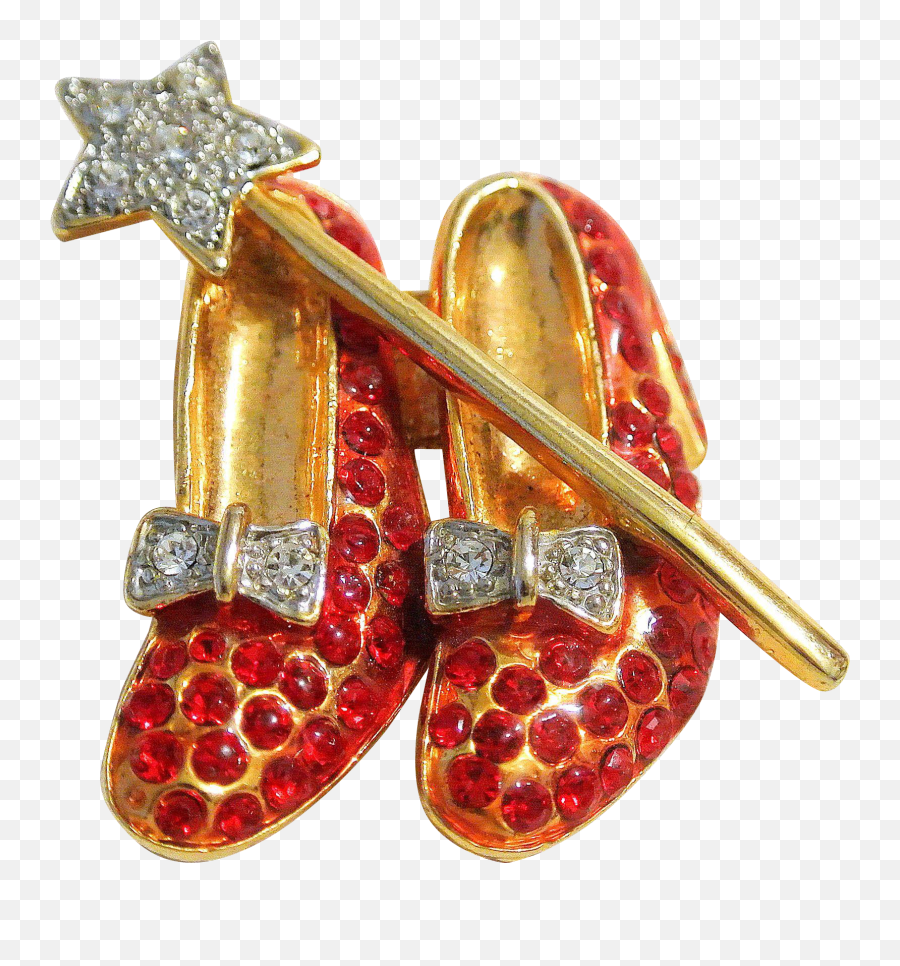 Ruby Red Slippers Wand Wizard Of Oz - Dorothy Slippers Wizard Of Oz Png,Ruby Slippers Png