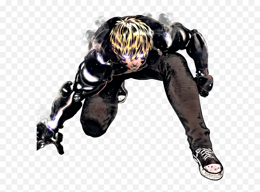 Download Hd Png Library Onepunchman One - Genos One Punch Man Png,Genos Png