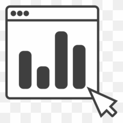 Andy Crestodinau0027s Content Marketing Metrics Dashboard - Transparent Web Icon png