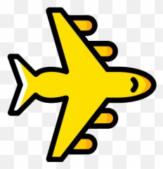 Aeroplane Top View Vector Svg Icon - Aeronautical Engineering png