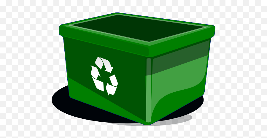 Green Clipart Recycle Bin Transparent - Green Recycle Bin Clipart Png,Recycle Transparent