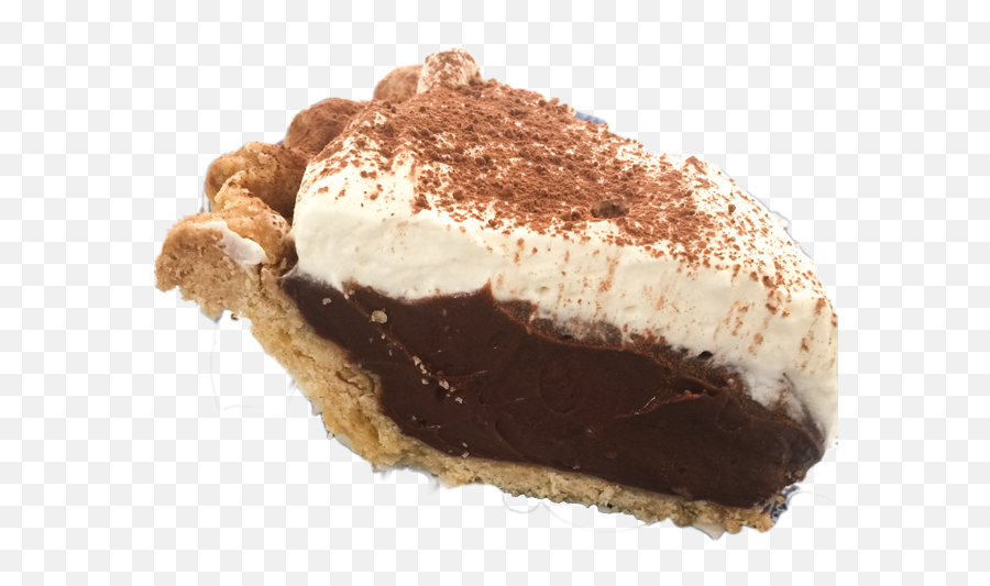 Chocolate Cream Pie Grandma Ruths Pies - Chocolate Cream Pie Slice Png,Pie Png