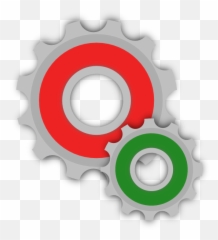 Gears Colored Clip Art - Vector Clip Art Online Gears Clip Art Png,Gear Icon Vector